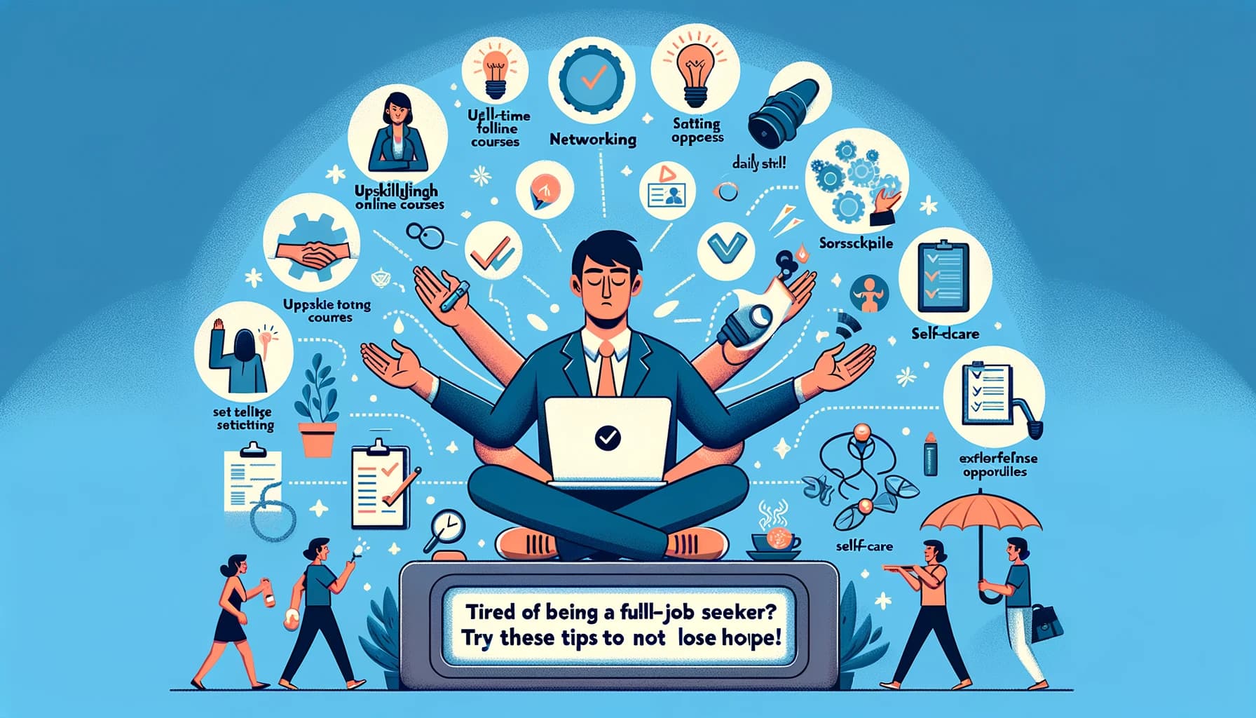 Bosan Jadi Pencari Kerja Full-time? Coba Deh Tips Ini Biar Gak Putus Asa!