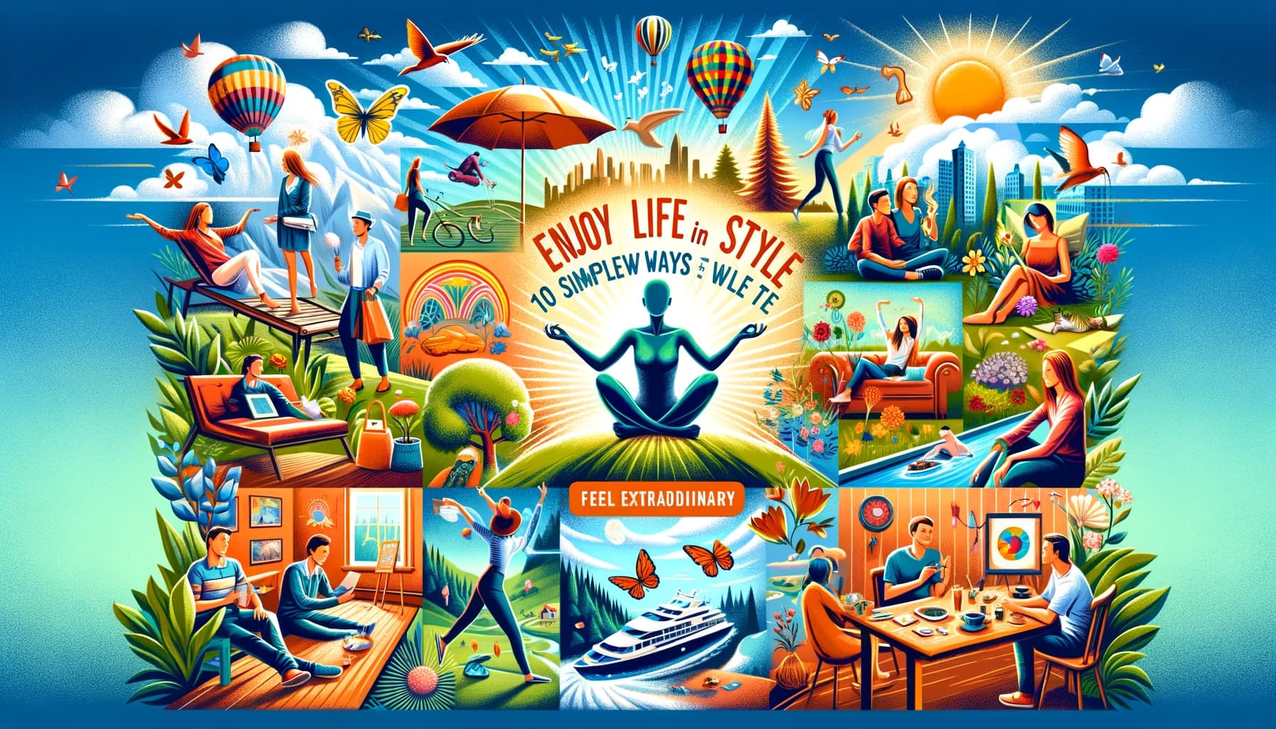 Nikmati Hidup dengan Gaya: 10 Cara Sederhana buat Merasa Hidup Luar Biasa!