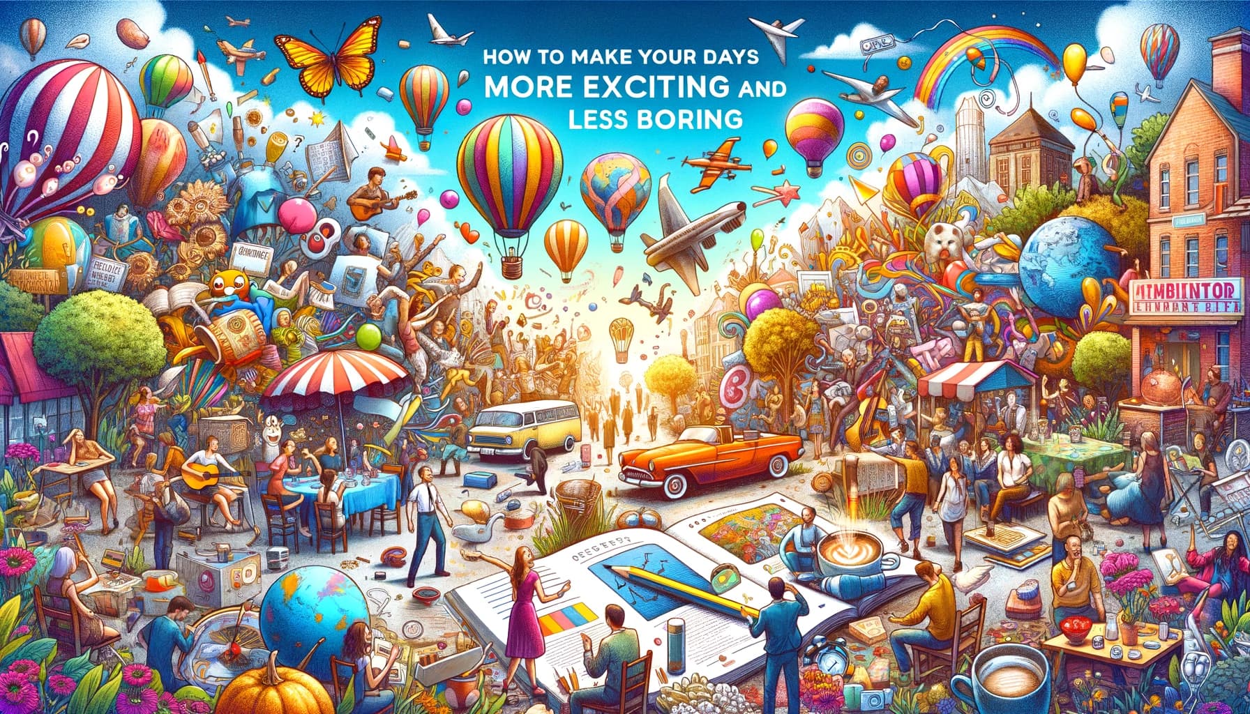 Gimana Biar Hari-Hari Makin Seru dan Nggak Ngebosenin?