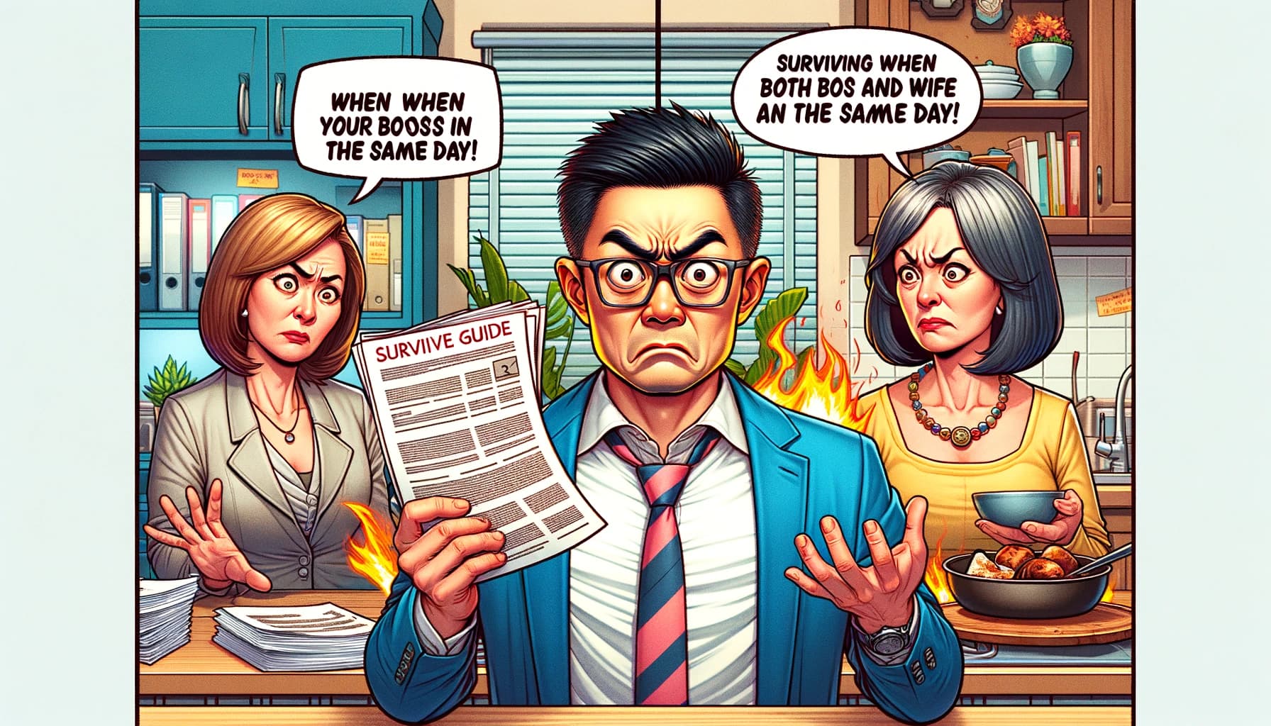 Survival Guide: Bertahan Saat Atasan dan Istri Marah di Hari yang Sama!