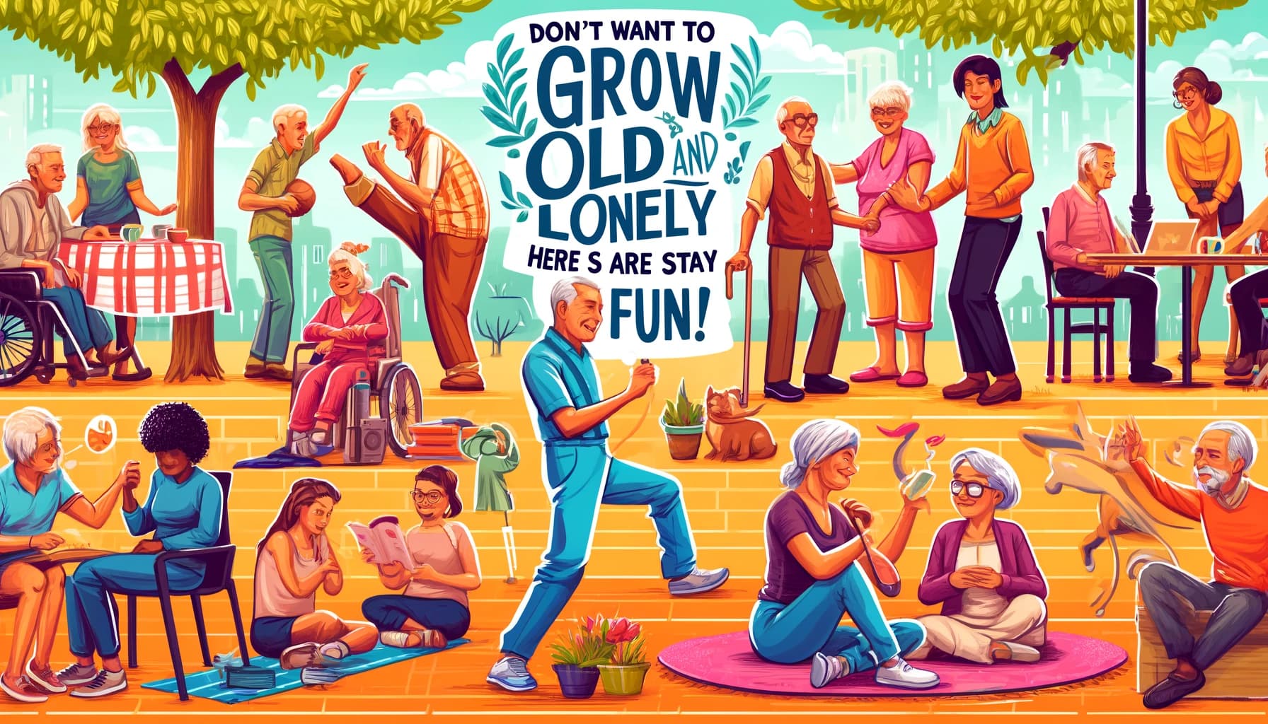 Nggak Mau Tua dan Kesepian? Ini Tips Supaya Tetap Asyik!
