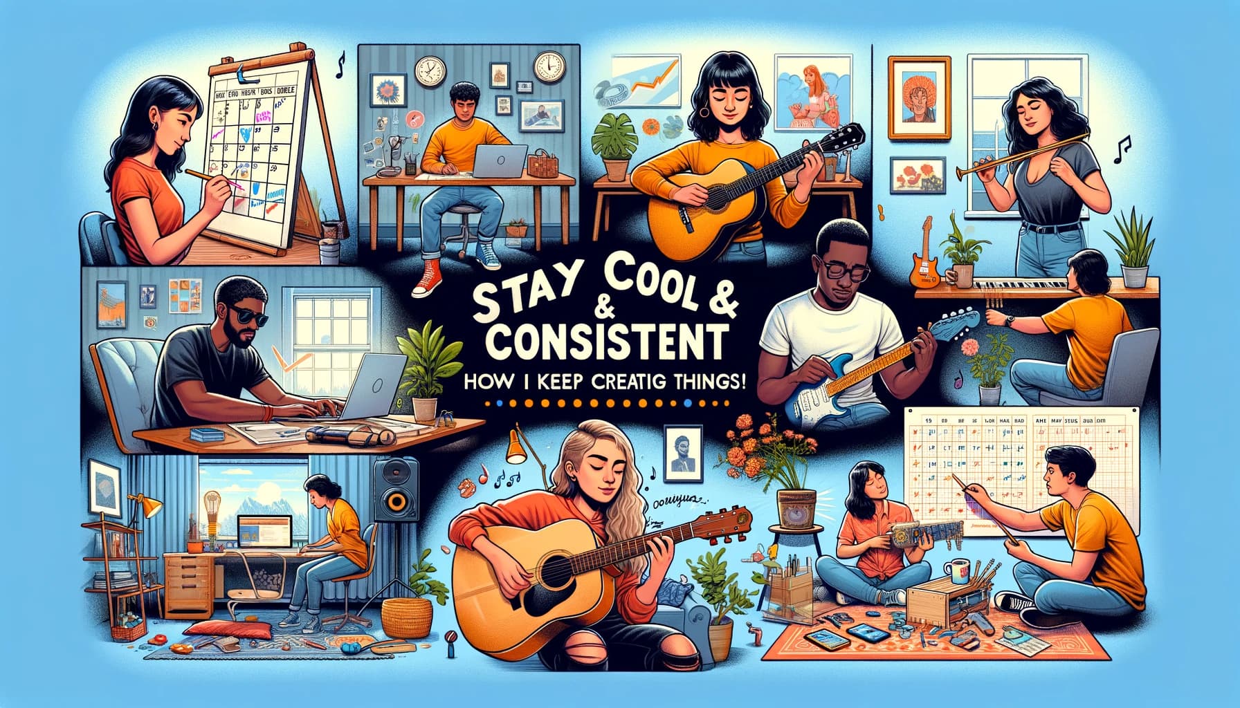 Stay Cool & Consistent: Cara Gue Tetap Konsisten Bikin Hal Baru!