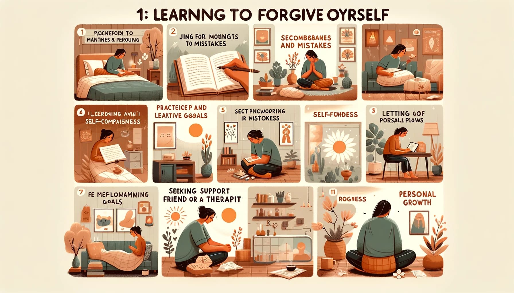 Biar Gak Larut, 10 Tips Belajar Memaafkan Diri Sendiri