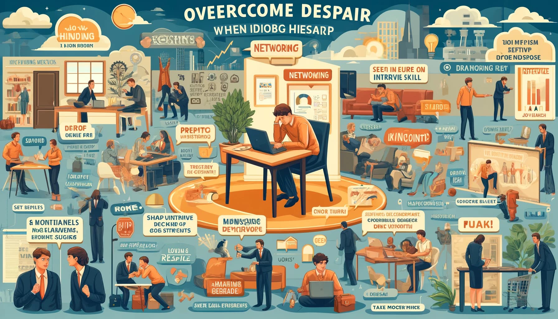 Cara Ampuh Mengatasi Putus Asa Saat Cari Kerja di Tengah Persaingan Ketat