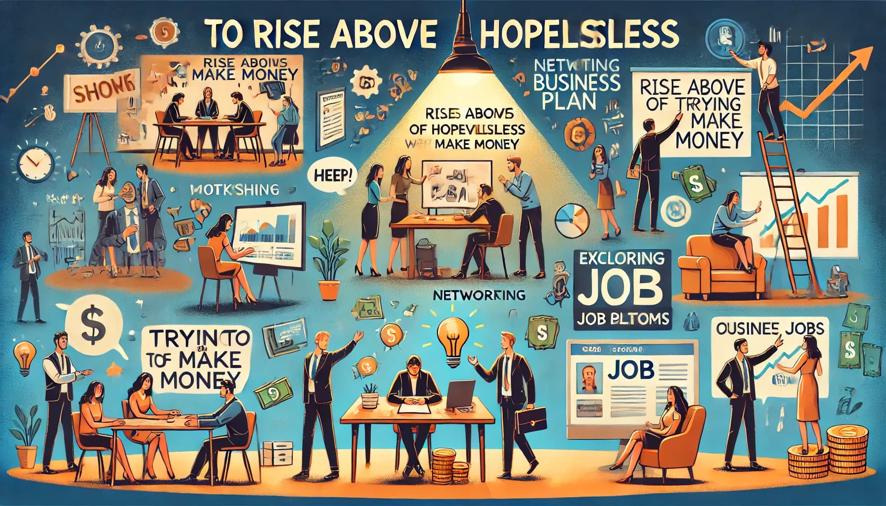 Cara Bangkit Saat Putus Asa dalam Menghasilkan Uang