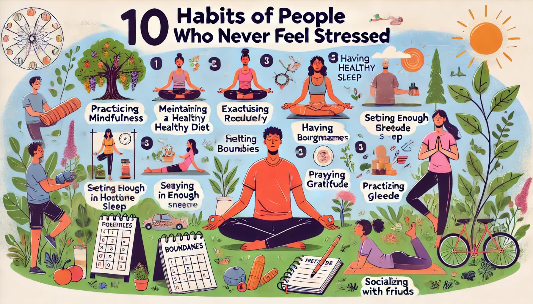 10 Kebiasaan Orang yang Gak Pernah Stres: Tips Biar Hidup Santuy